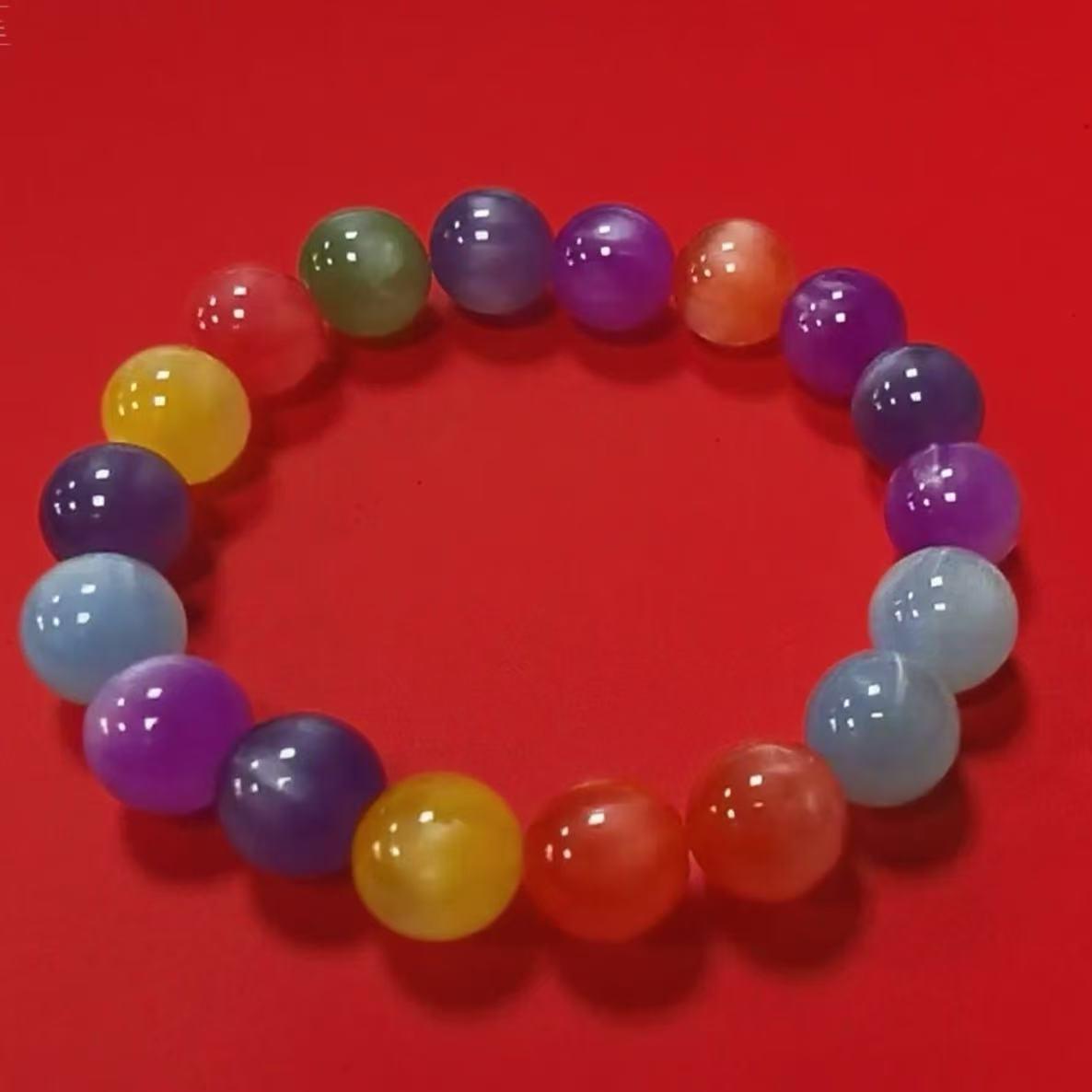 UV Color-Changing Lepidolite Resin Bracelet - 10mm DIY Beads Resin (Card 10)
UV Color-Changing Lepidolite Resin Bracelet - 10mm DIY Beads Resin (Card 10)