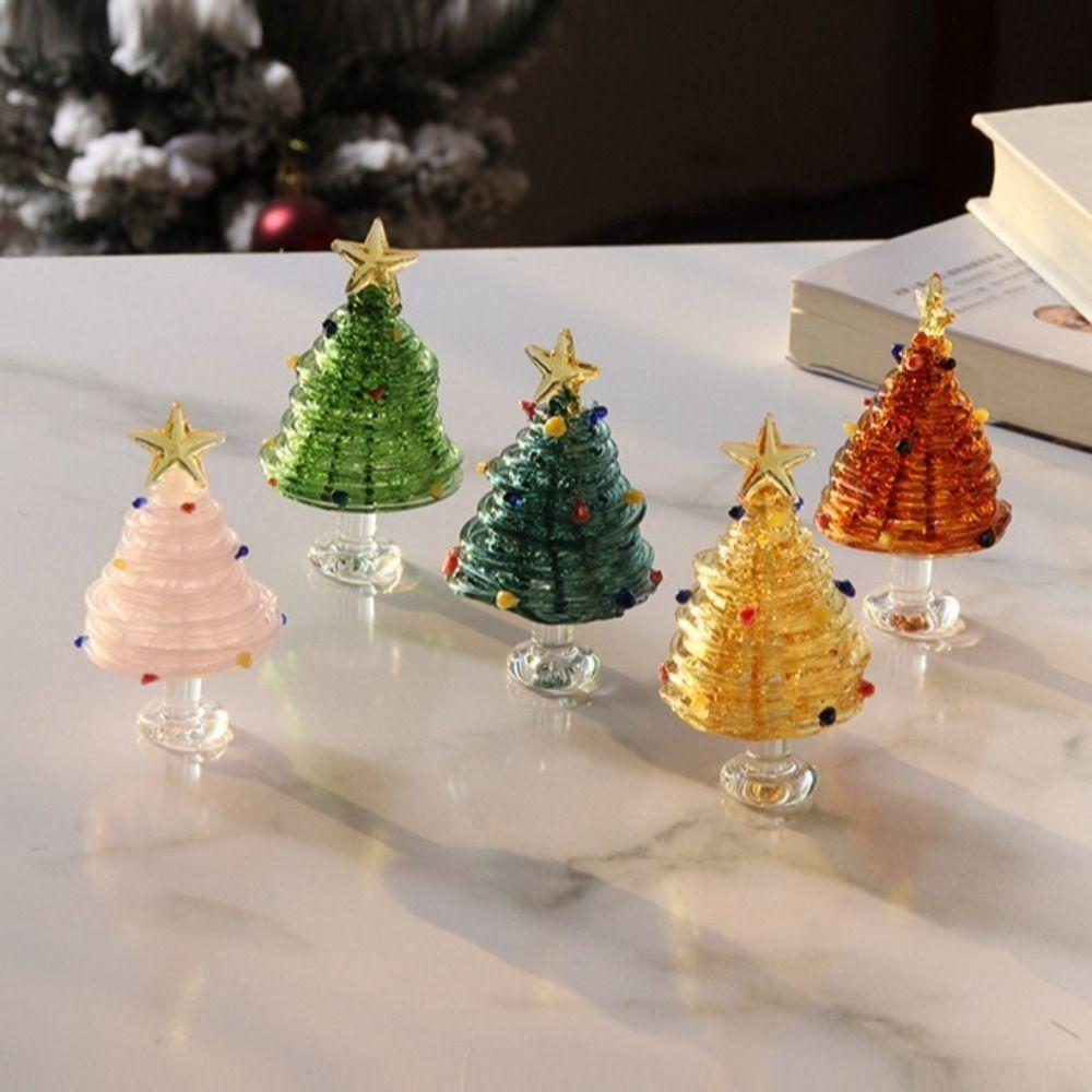 Home Decor Crystal Christmas Tree Brushed Glass Christmas Decoration Party Supplies зелёный
Home Decor Crystal Christmas Tree Brushed Glass Christmas Decoration Party Supplies зелёный