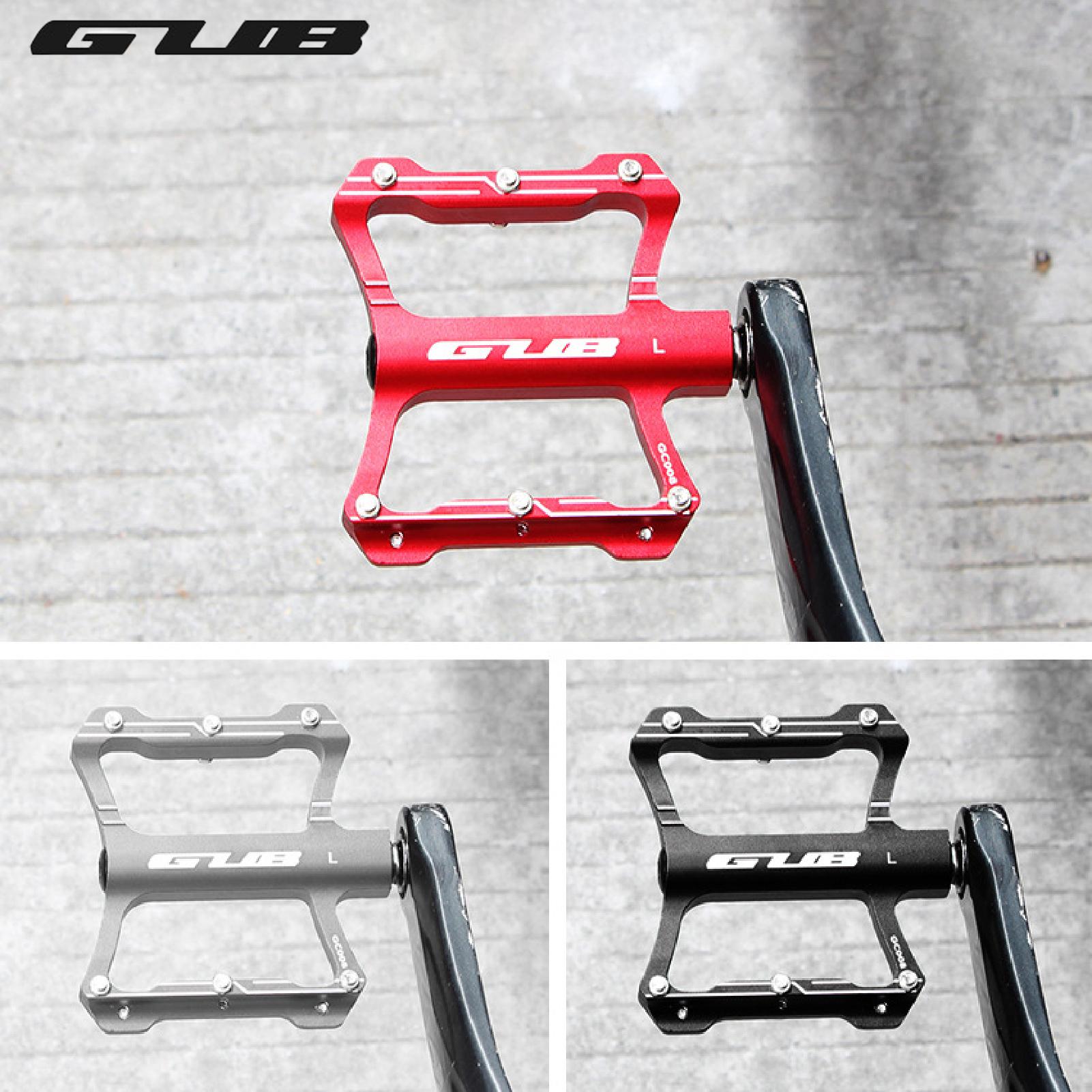 GUB 2Pcs Педали велосипеда Подшипники велосипеда MTB Складной алюминиевый сплав с шипами Велосипедные аксессуары
GUB 2Pcs Педали велосипеда Подшипники велосипеда MTB Складной алюминиевый сплав с шипами Велосипедные аксессуары