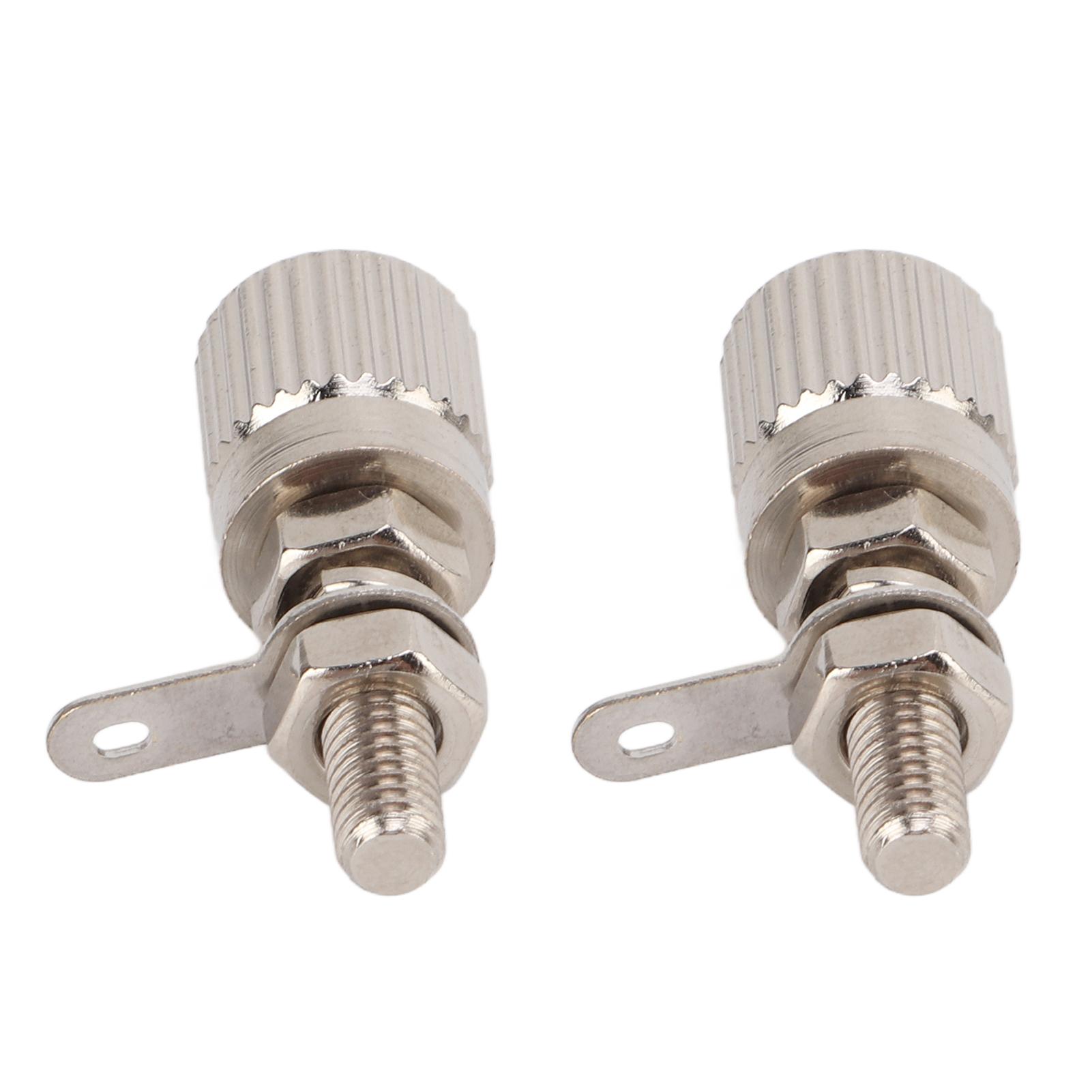 2Pcs Current Terminal M4x27mm Long Service Life Convenient Practical Small Compact Electronic Parts
2Pcs Current Terminal M4x27mm Long Service Life Convenient Practical Small Compact Electronic Parts
