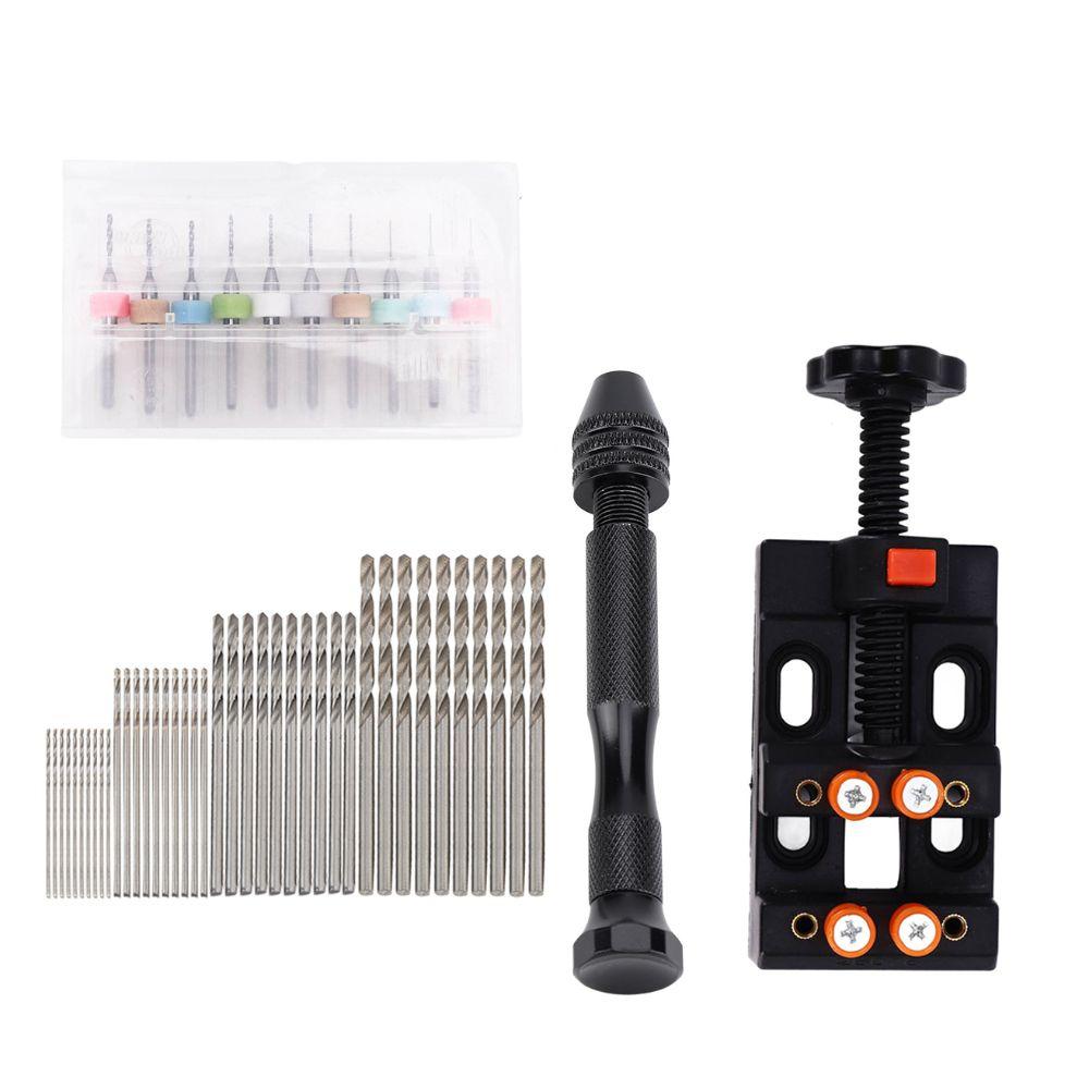 60 Pcs HSS Pin Vise Hand Drill Set 0.3-1.2mm Twist Pin Vise Drill Bit Mini Mini Hand Drill Set
60 Pcs HSS Pin Vise Hand Drill Set 0.3-1.2mm Twist Pin Vise Drill Bit Mini Mini Hand Drill Set