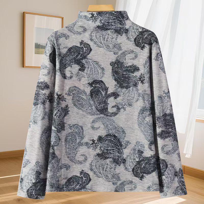 2025 Ethnic Style Half-High Collar Women s Fine Wool Slim-Fit Printed Base Shirt 3XL
2025 Ethnic Style Half-High Collar Women s Fine Wool Slim-Fit Printed Base Shirt 3XL