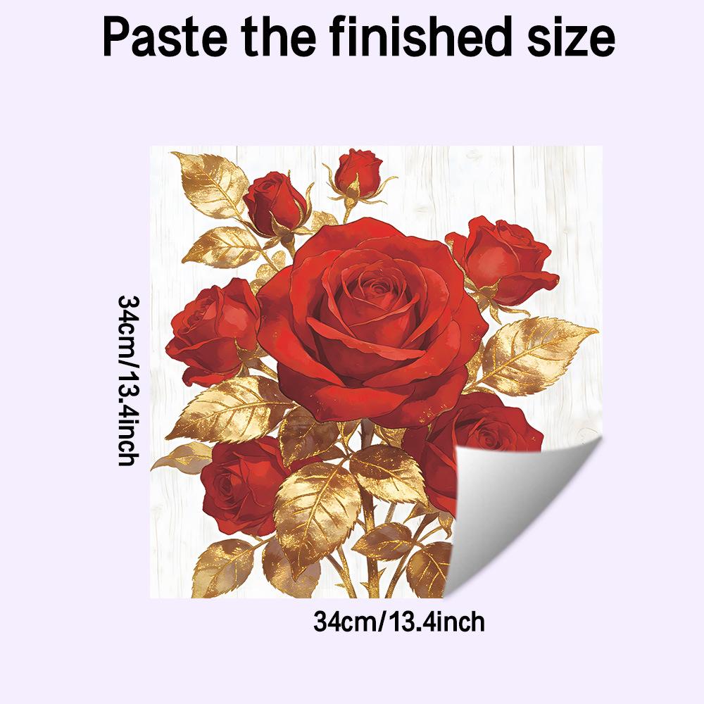 Red Rose Gold Leaves Vinyl Sticker 34x34cm for Home Decor 34x34cm разноцветный
Red Rose Gold Leaves Vinyl Sticker 34x34cm for Home Decor 34x34cm разноцветный