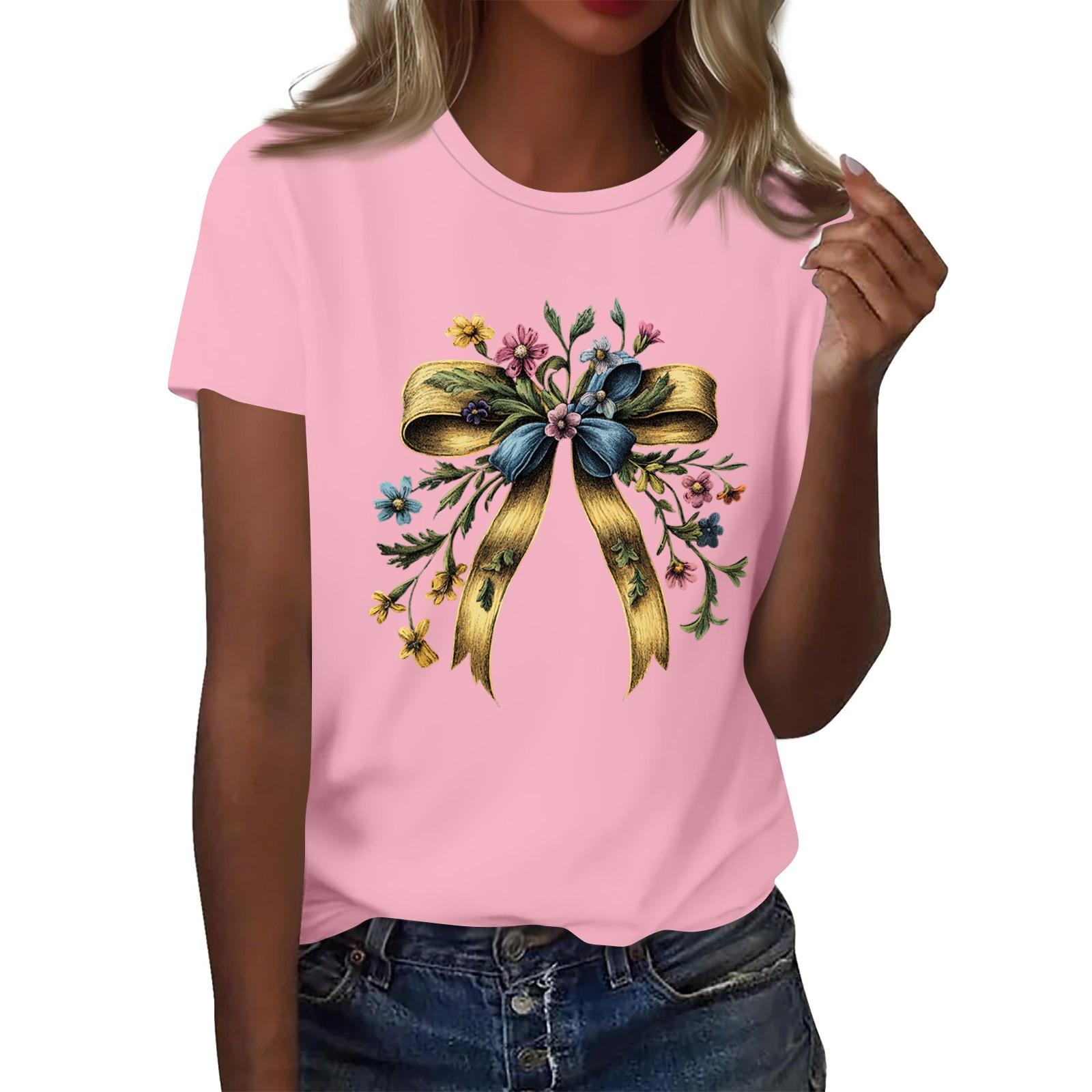 Женская мода повседневная футболка с круглым вырезом и короткими рукавами, топ, футболка, топ XXL розовый
Женская мода повседневная футболка с круглым вырезом и короткими рукавами, топ, футболка, топ XXL розовый