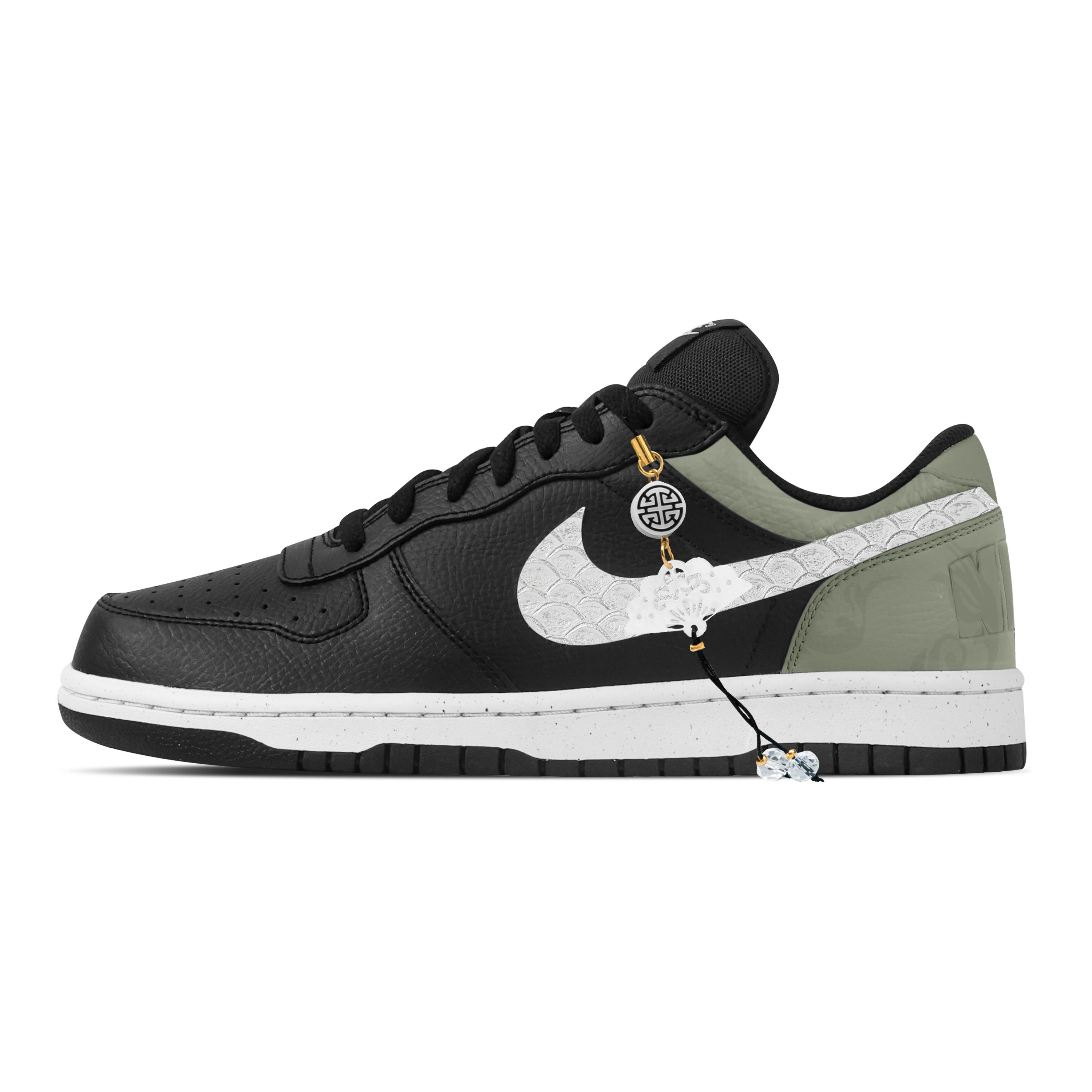 Nike Big Moss Green Abrasion Resistant Breathable Low top Skateboard Shoes Men s Black Green 355152-016(Team773-) 45
Nike Big Moss Green Abrasion Resistant Breathable Low top Skateboard Shoes Men s Black Green 355152-016(Team773-) 45