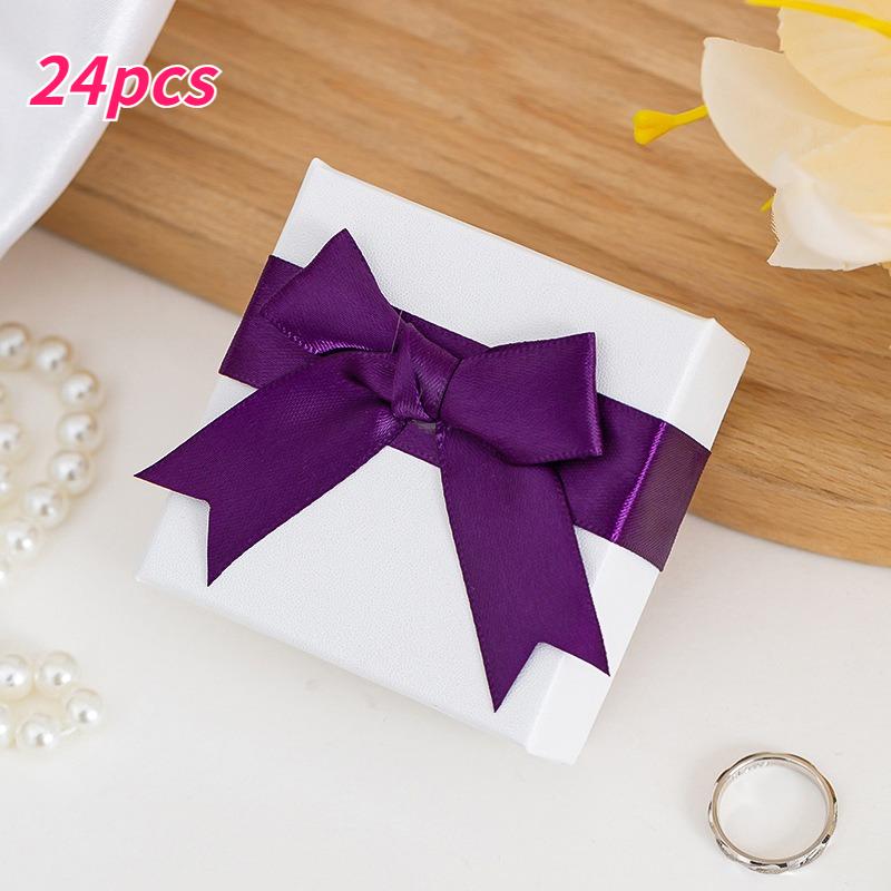 24pcs Bow Jewelry Boxes Necklaces Earring and Ring Jewelrys Display Case Cardboard Storage Box Valentine s Day Jewelry Packaging 7x7x3.5CM
24pcs Bow Jewelry Boxes Necklaces Earring and Ring Jewelrys Display Case Cardboard Storage Box Valentine s Day Jewelry Packaging 7x7x3.5CM