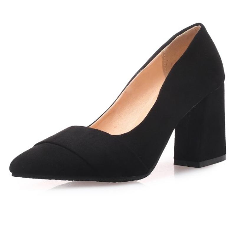 Модные женские туфли-лодочки на высоком каблуке, элегантные туфли из флока с острым носком, черные, телесного цвета, на блочном каблуке, для офиса, свадьбы, большого размера, весна 2024 г. 44 чёрный
Модные женские туфли-лодочки на высоком каблуке, элегантные туфли из флока с острым носком, черные, телесного цвета, на блочном каблуке, для офиса, свадьбы, большого размера, весна 2024 г. 44 чёрный