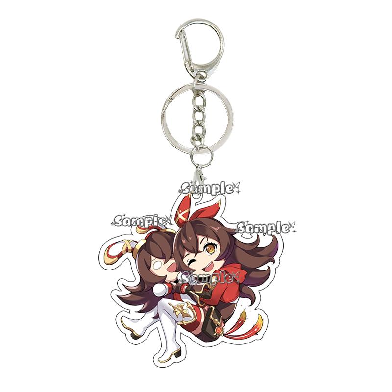 Kawaii Anime Acrylic Keychain Q Version Game Character Arlecchino Navia Sigewinne Pendant Women Men Backpack Accessories Gifts about 5cm
Kawaii Anime Acrylic Keychain Q Version Game Character Arlecchino Navia Sigewinne Pendant Women Men Backpack Accessories Gifts about 5cm