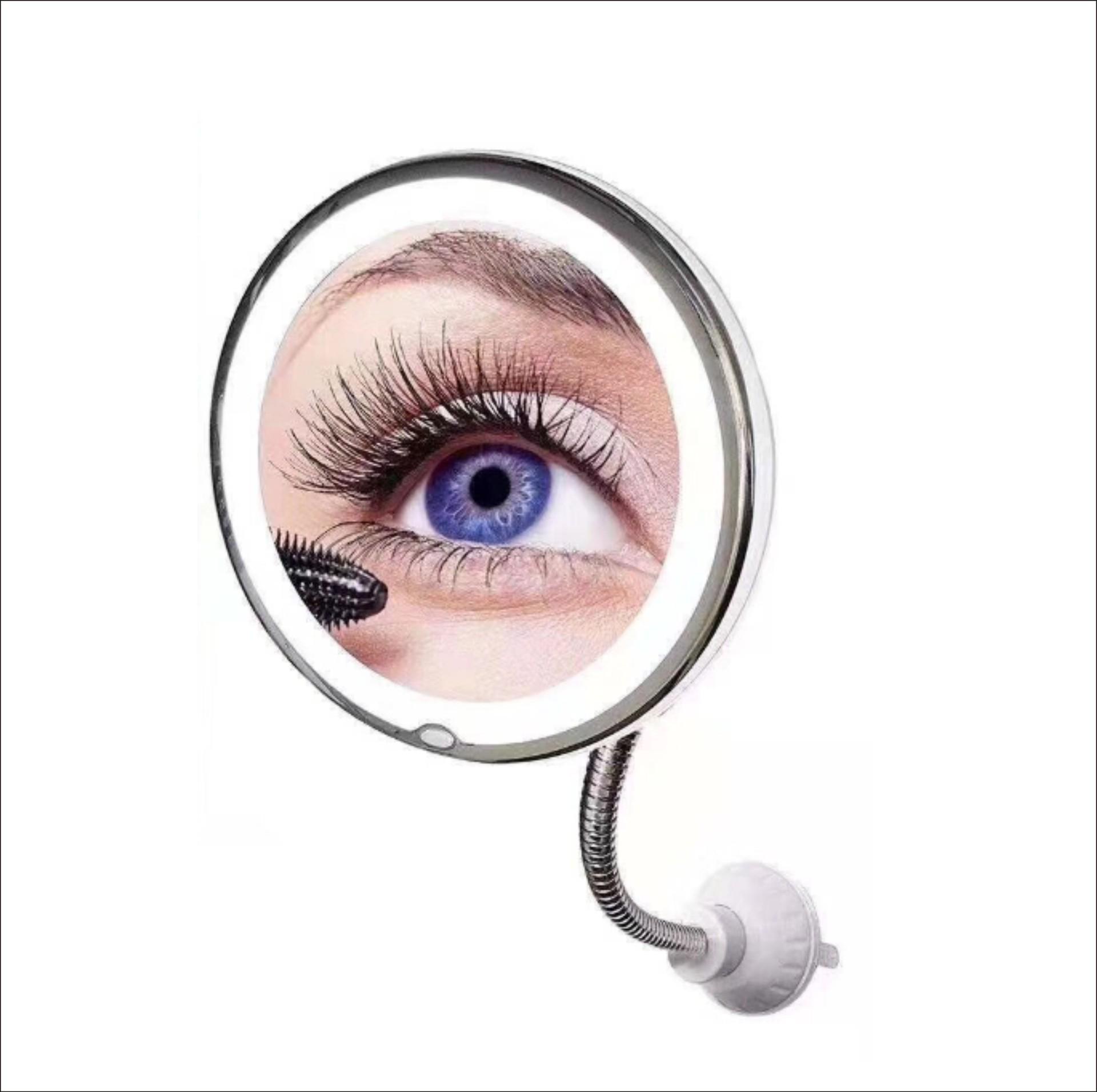 LED Lighted 10x Magnification Makeup Vanity Mirror with Suction Cup 19.6 x 19.5 x 7.5 cm
LED Lighted 10x Magnification Makeup Vanity Mirror with Suction Cup 19.6 x 19.5 x 7.5 cm