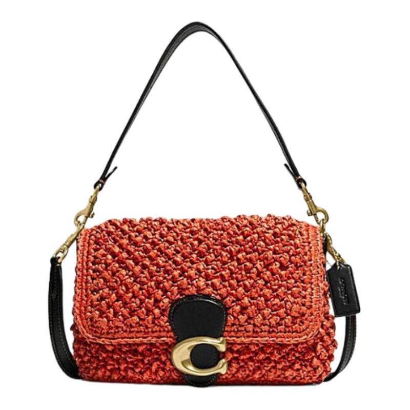 COACH shoulder bag Tabby 26 woven C-label built-in zipper color-blocked adjustable strap leather crossbody large size women s rose red and black чорний
COACH shoulder bag Tabby 26 woven C-label built-in zipper color-blocked adjustable strap leather crossbody large size women s rose red and black чорний