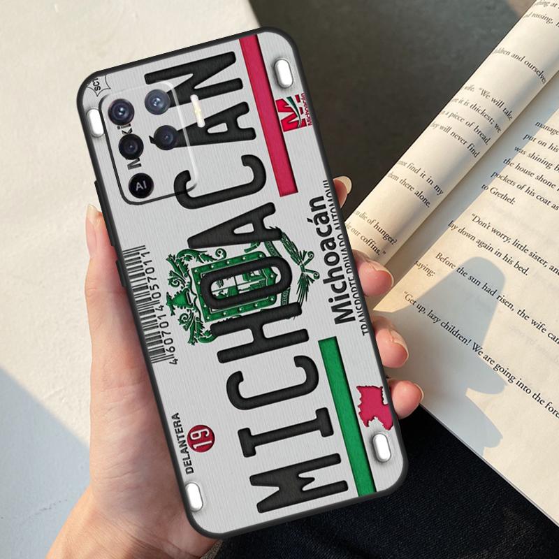 Michoacan License Plate Embroidery Case For Oppo A58 A98 A78 A18 A38 A60 A80 A40 A77 A57 A17 A74 A54 A94 A96 A76 A16 A15 A5 Pro OPPO A74 5G
Michoacan License Plate Embroidery Case For Oppo A58 A98 A78 A18 A38 A60 A80 A40 A77 A57 A17 A74 A54 A94 A96 A76 A16 A15 A5 Pro OPPO A74 5G