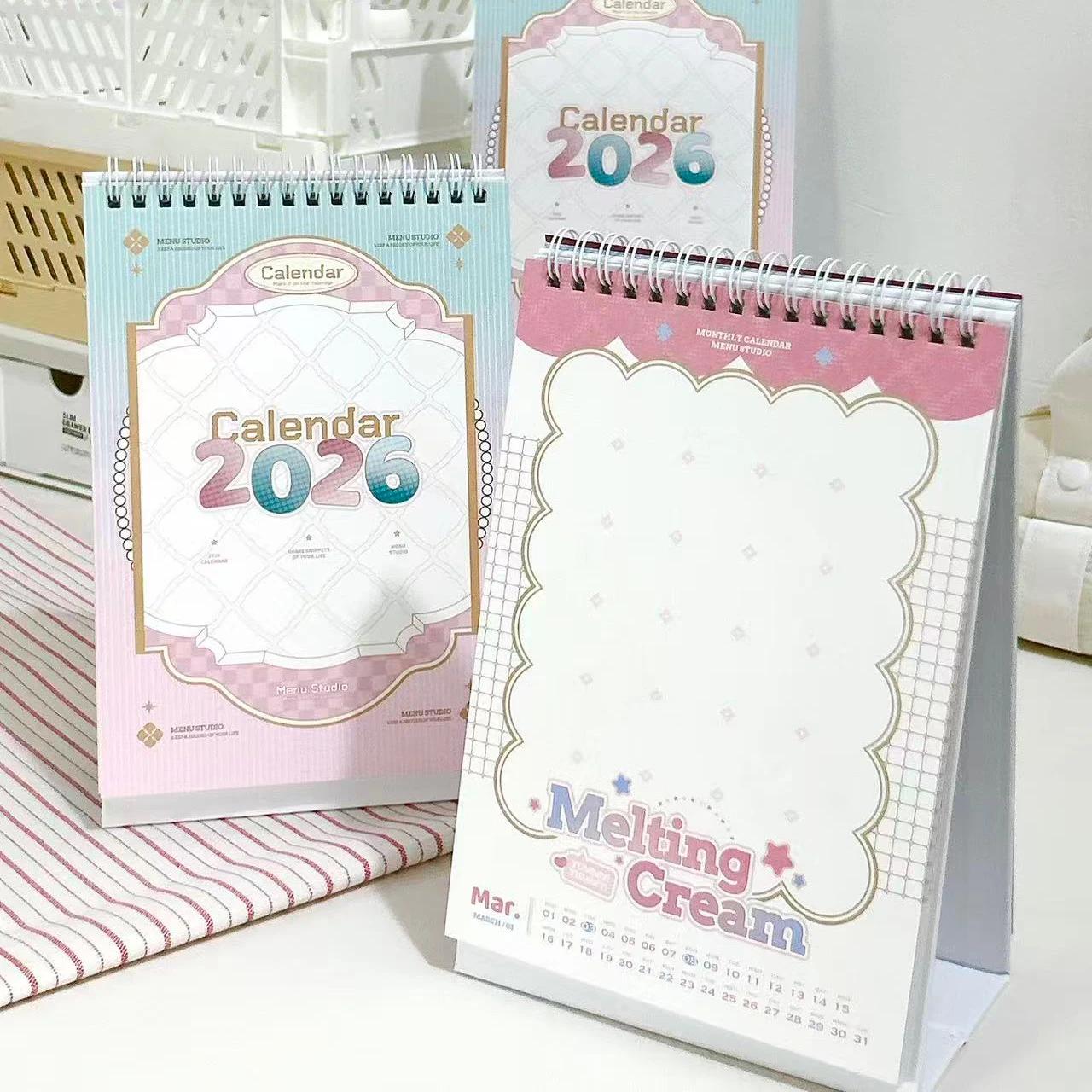 JIANWU 2026 Macaron Border Monthly Planning Calendar Material Collage Creative DIY Journal Student Supplies Stationery
JIANWU 2026 Macaron Border Monthly Planning Calendar Material Collage Creative DIY Journal Student Supplies Stationery