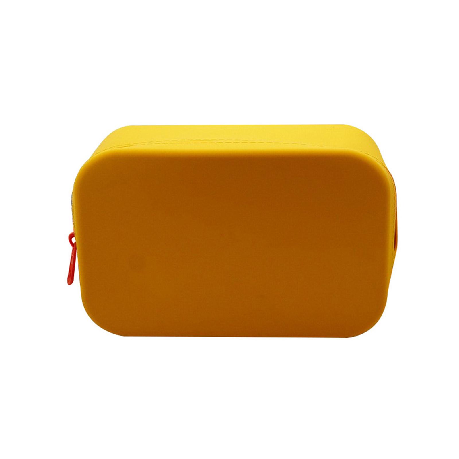 Вместительная силиконовая дорожная косметичка-органайзер для хранения косметики для женщин и девочек оранжевый
Вместительная силиконовая дорожная косметичка-органайзер для хранения косметики для женщин и девочек оранжевый