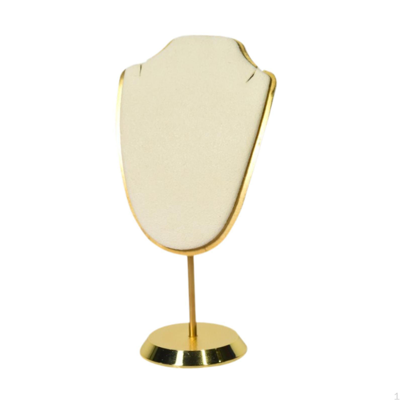 Jewelry Display Bust Stand Organizer Photo Prop Metal Base Necklace Storage Shop бежевий
Jewelry Display Bust Stand Organizer Photo Prop Metal Base Necklace Storage Shop бежевий