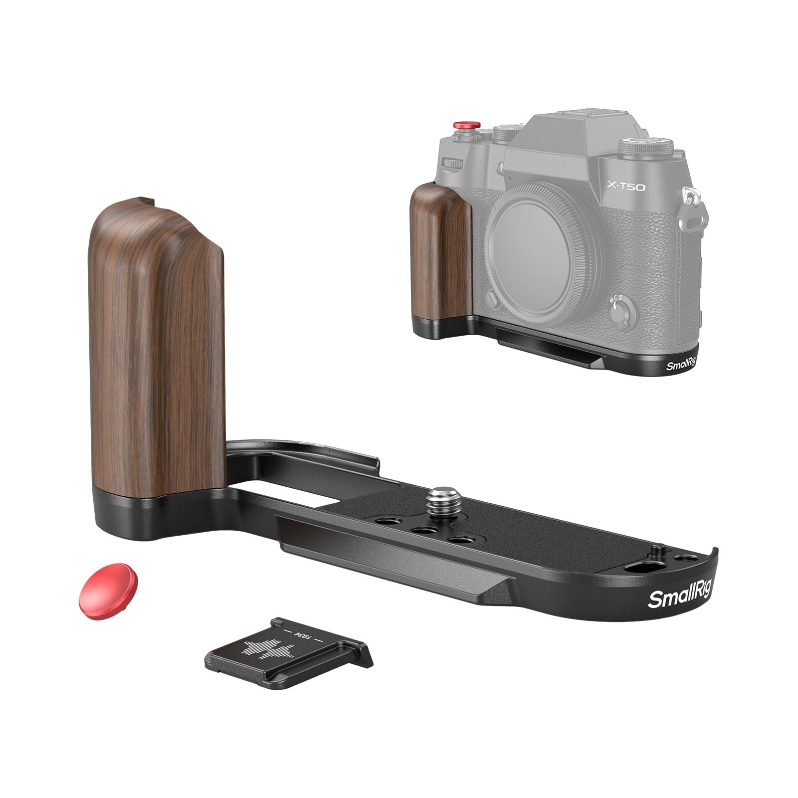 SmallRig Hand Grip for X-T50 Compatible with FUJIFILM Wooden L-shaped Grip for X-T50 Camera Built-in Quick Release Plate for Arca Comes with Shutter
SmallRig Hand Grip for X-T50 Compatible with FUJIFILM Wooden L-shaped Grip for X-T50 Camera Built-in Quick Release Plate for Arca Comes with Shutter