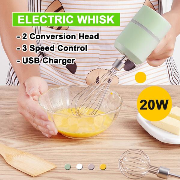 Electric Blender, Cordless Electric Kitchen Blender Kitchen Mixer Rechargeable ,3 Speed Egg Beater
Electric Blender, Cordless Electric Kitchen Blender Kitchen Mixer Rechargeable ,3 Speed Egg Beater