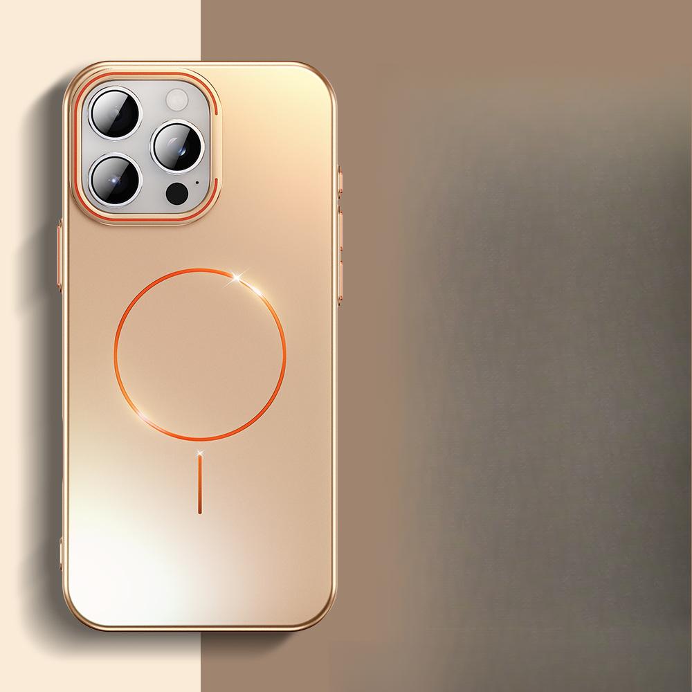 Applicable To IPhone16PROMAX Lens Holder, Phone Case, Apple 15 Gilded Thin Ring Magnetic Matte PC Case 14 iPhone 13
Applicable To IPhone16PROMAX Lens Holder, Phone Case, Apple 15 Gilded Thin Ring Magnetic Matte PC Case 14 iPhone 13