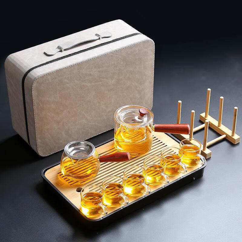 JANLA Small Glass Tea Set with Portable Bag
JANLA Small Glass Tea Set with Portable Bag