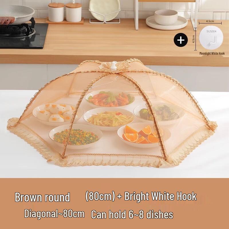 Elegant Foldable Embroidered Round Food Cover
Elegant Foldable Embroidered Round Food Cover