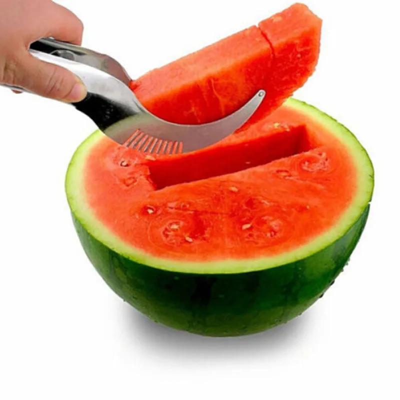 Stainless Steel Watermelon Cutter Artifact Knife Salad Fruit Slicer Cutter Tool Watermelon Kitchen Accessories Gadgets
Stainless Steel Watermelon Cutter Artifact Knife Salad Fruit Slicer Cutter Tool Watermelon Kitchen Accessories Gadgets