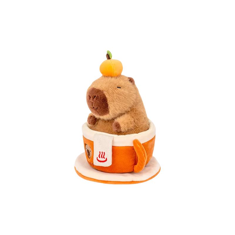 Funny Cartoon Capybara Take A Shower in A Coffee Cup Plush Toy Cosplay Coffee Capibara Plush Toy Stuffed Animals about 22cm
Funny Cartoon Capybara Take A Shower in A Coffee Cup Plush Toy Cosplay Coffee Capibara Plush Toy Stuffed Animals about 22cm