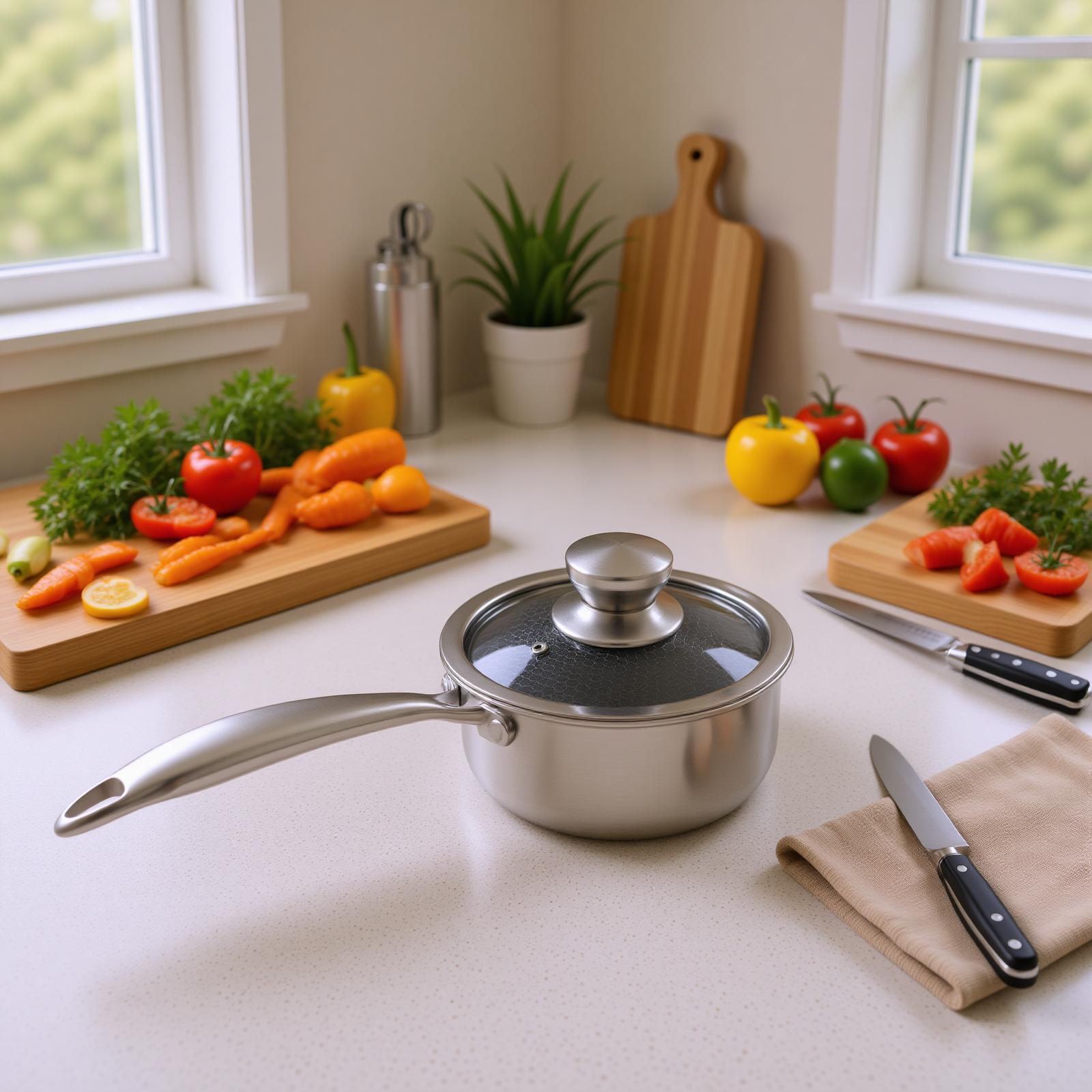 Frying Pan with Lid Double Sided Anti Stick Dishwasher Safe 316 Stainless Steel Skillet for Induction Cooktop Gas Stove
Frying Pan with Lid Double Sided Anti Stick Dishwasher Safe 316 Stainless Steel Skillet for Induction Cooktop Gas Stove