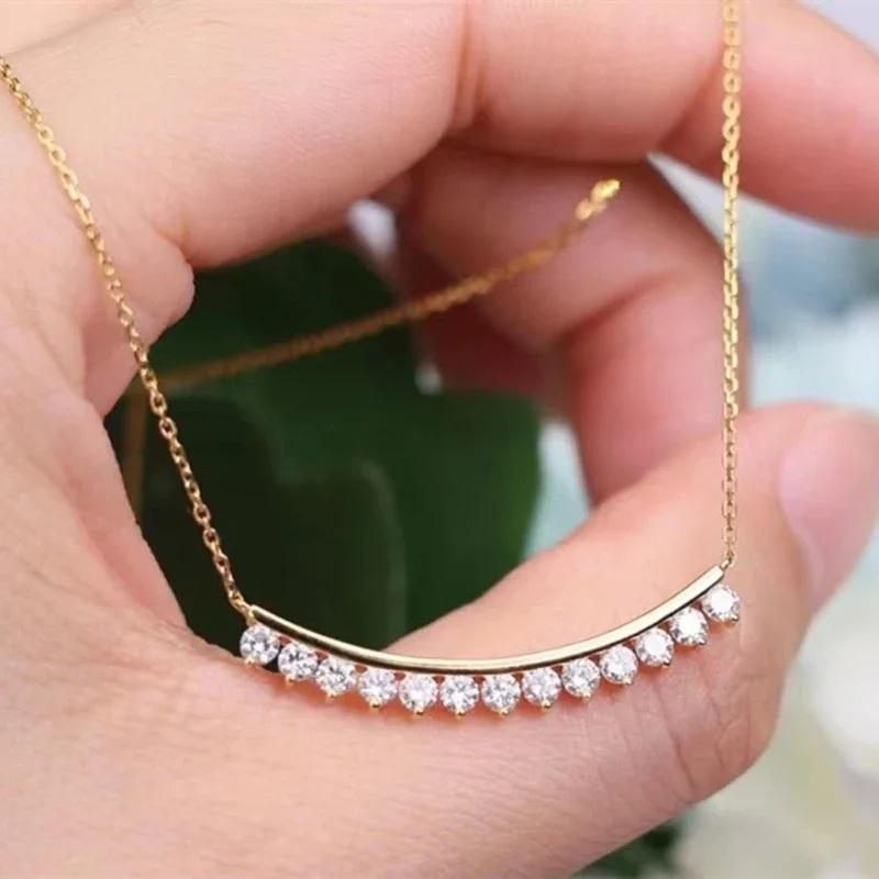 New Smile Full Diamond Zircon Clavicle Chain Women s 925 Silver Classic Jewelry Valentine s Day Gift Stylish Necklace белый
New Smile Full Diamond Zircon Clavicle Chain Women s 925 Silver Classic Jewelry Valentine s Day Gift Stylish Necklace белый