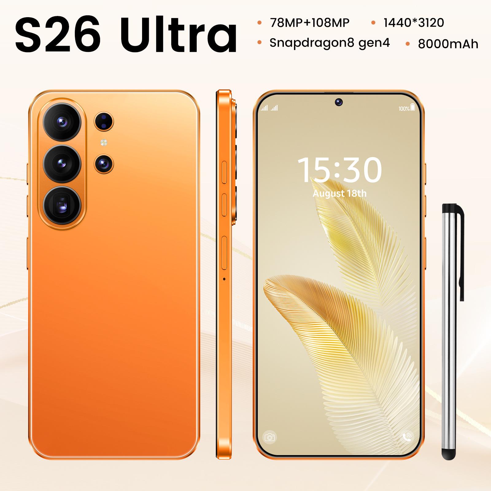 S26 Ultra 7,3 Android-смартфон, 16 ГБ + 1 ТБ пам яті US Version (Not for Domestic Use)
S26 Ultra 7,3 Android-смартфон, 16 ГБ + 1 ТБ пам яті US Version (Not for Domestic Use)