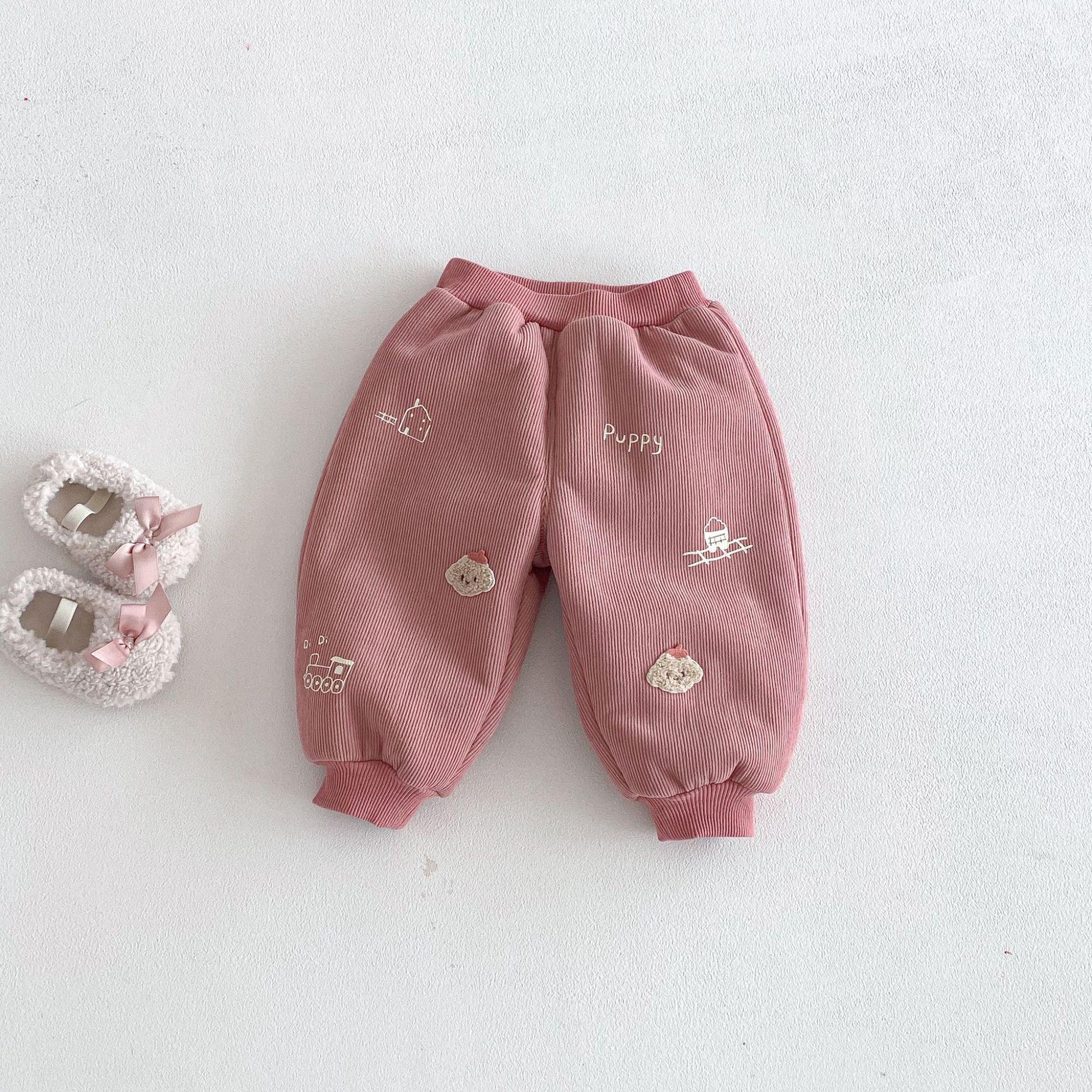 2025 Winter Girls Cartoon Patch Velvet Sweatpants - Stylish Children s Graffiti Casual Pants 120
2025 Winter Girls Cartoon Patch Velvet Sweatpants - Stylish Children s Graffiti Casual Pants 120