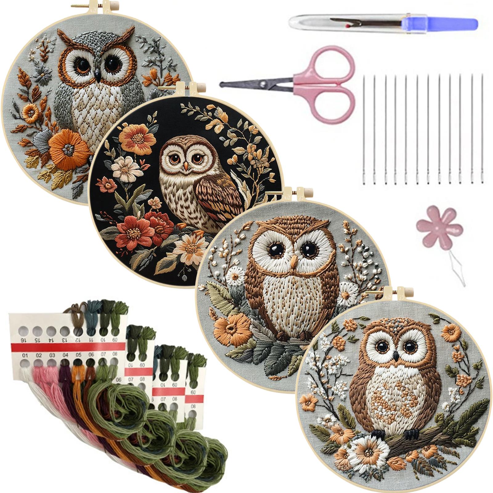 4 шт. Набір для початківців з вишивки з п яльцями, голками, нитками, інструкцією, набори для вишивки хрестиком з надрукованим малюнком, набір для вишивки для дорослих
4 шт. Набір для початківців з вишивки з п яльцями, голками, нитками, інструкцією, набори для вишивки хрестиком з надрукованим малюнком, набір для вишивки для дорослих