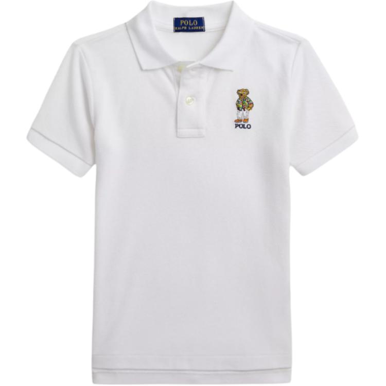Polo Ralph Lauren T-Shirt Ss24 Bear Letter Embroidery Slim Fit Short Sleeve Polo Kids tops White 323853788-015 L
Polo Ralph Lauren T-Shirt Ss24 Bear Letter Embroidery Slim Fit Short Sleeve Polo Kids tops White 323853788-015 L