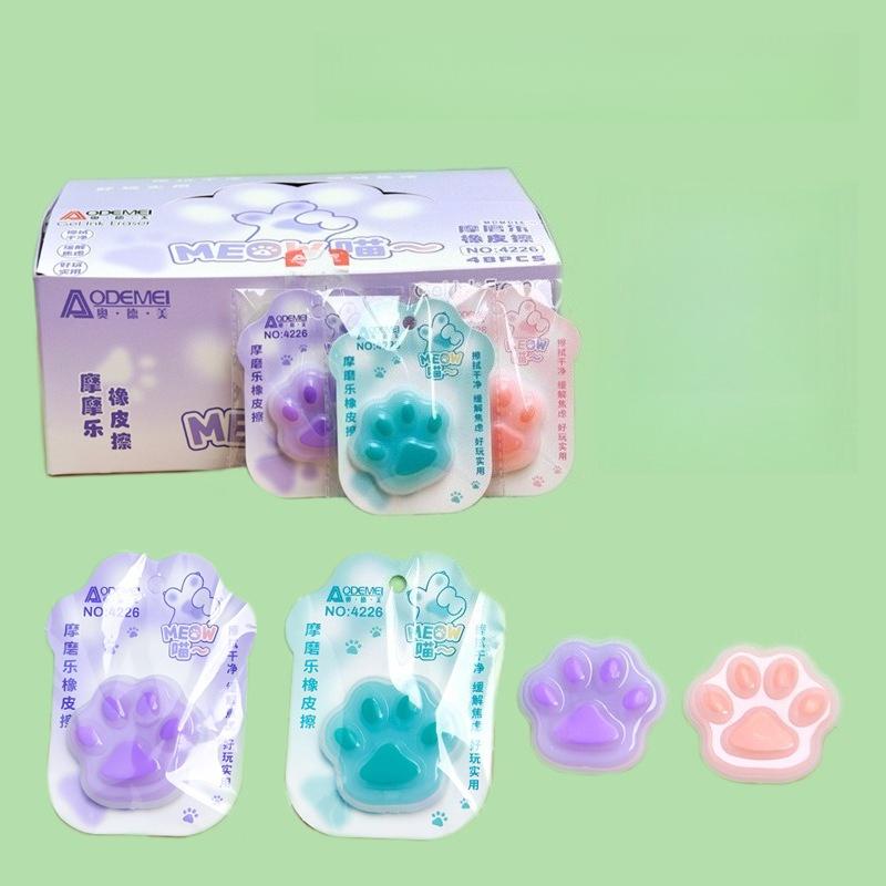 Cartoon Cat Claw Shape Eraser Student Erasable Pen Suitable for Rubber Thermal Easy-to-wipe Erasable Cute Eraser
Cartoon Cat Claw Shape Eraser Student Erasable Pen Suitable for Rubber Thermal Easy-to-wipe Erasable Cute Eraser