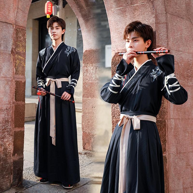 3972 Дракон с узором, оригинальная мужская одежда Hanfu, китайский стиль, древние боевые искусства, ретро, студенческий повседневный комплект для выступлений
3972 Дракон с узором, оригинальная мужская одежда Hanfu, китайский стиль, древние боевые искусства, ретро, студенческий повседневный комплект для выступлений