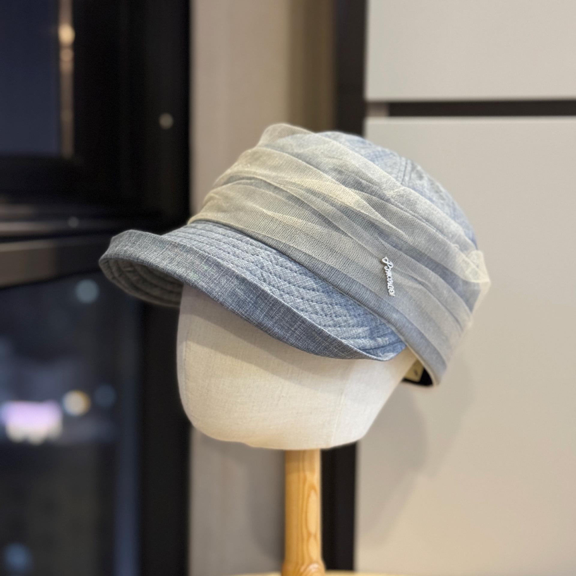 Korean-style retro casual versatile beret for women, summer lightweight breathable gauze sunscreen hat, niche artistic painter s hat, trendy Adult54-60Adjustable сірий колір
Korean-style retro casual versatile beret for women, summer lightweight breathable gauze sunscreen hat, niche artistic painter s hat, trendy Adult54-60Adjustable сірий колір
