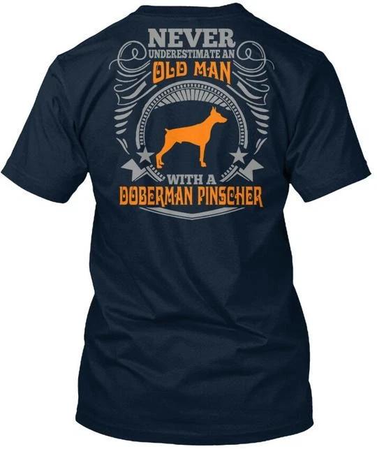 Old Man With A Doberman Pinscher Never Underestimate T shirt Made in USA S-5XL S
Old Man With A Doberman Pinscher Never Underestimate T shirt Made in USA S-5XL S