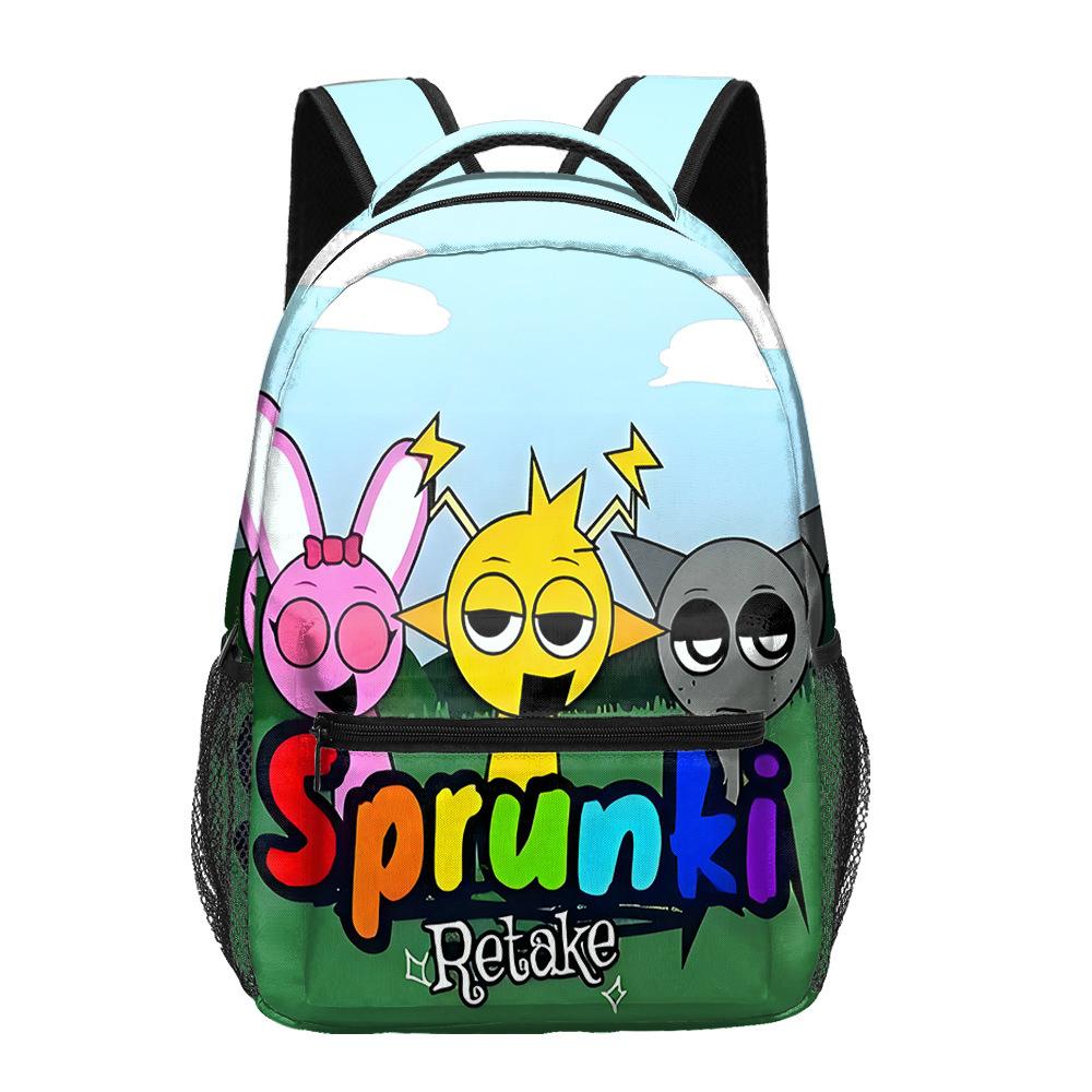 Sprunki Incredibox Rhythm Box School Bag Large Capacity Full Print Burden Reduction Backpack Ship according to the picture
Sprunki Incredibox Rhythm Box School Bag Large Capacity Full Print Burden Reduction Backpack Ship according to the picture