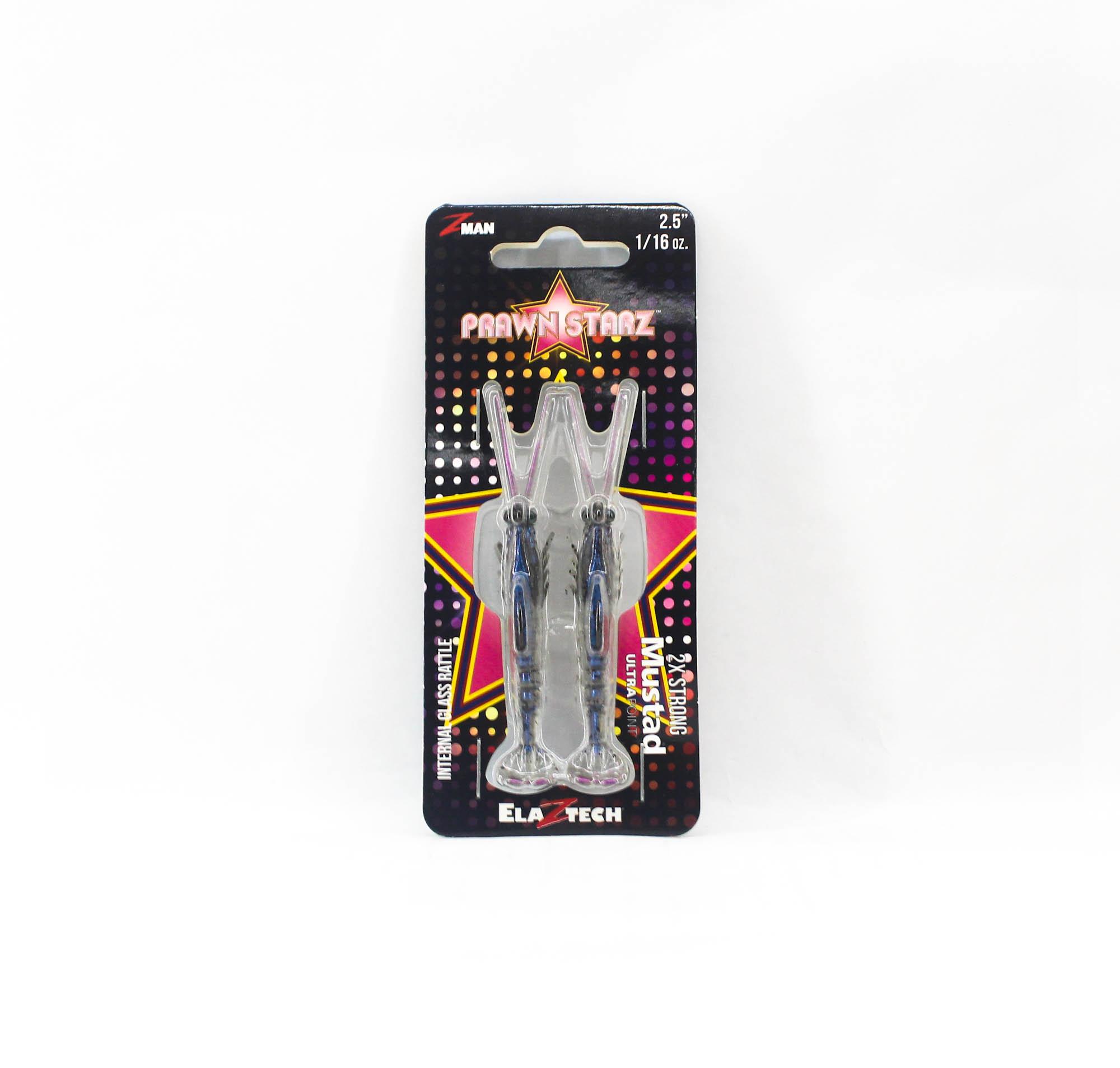 Zman Soft Lure PrawnstarZ 2.5 Inch 2/Pack White Shrimp (2503)
Zman Soft Lure PrawnstarZ 2.5 Inch 2/Pack White Shrimp (2503)