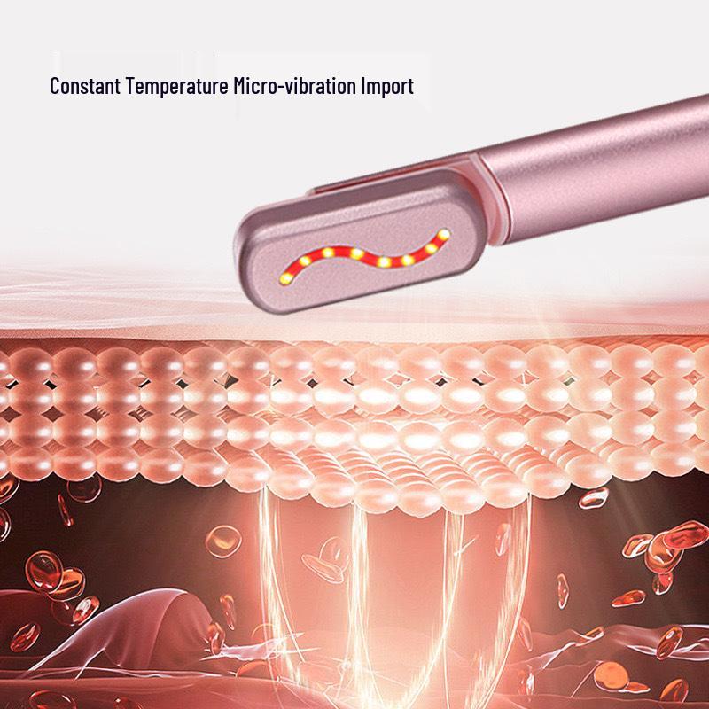 Portable Eye Massager & Hot Compress Wand for Brightening and Relaxation рожевий
Portable Eye Massager & Hot Compress Wand for Brightening and Relaxation рожевий