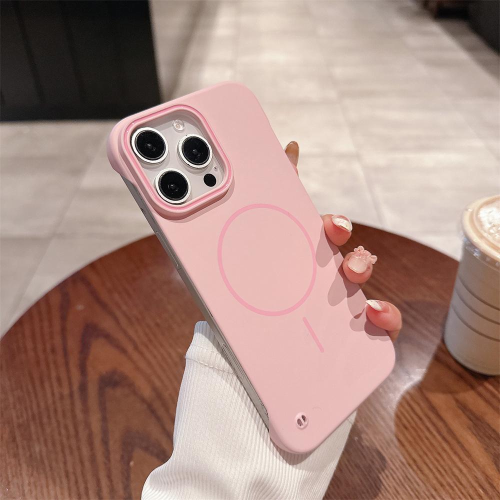 Matte Slim PC For Magsafe Frameless Phone Case For iPhone 16 15 14 Plus 12 13 Pro Max Wireless Charging Borderless Hard \ ;[ iPhone 16 рожевий
Matte Slim PC For Magsafe Frameless Phone Case For iPhone 16 15 14 Plus 12 13 Pro Max Wireless Charging Borderless Hard \ ;[ iPhone 16 рожевий