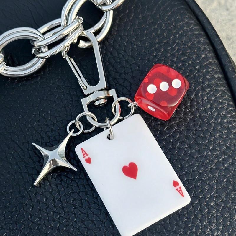 Металлический брелок из сплава Пики Бубны Трефы, Декоративный брелок для сумок, Ювелирные изделия на тему мультяшных цифр, Брелок для ключей автомобиля, Шармы, Подвески
Металлический брелок из сплава Пики Бубны Трефы, Декоративный брелок для сумок, Ювелирные изделия на тему мультяшных цифр, Брелок для ключей автомобиля, Шармы, Подвески