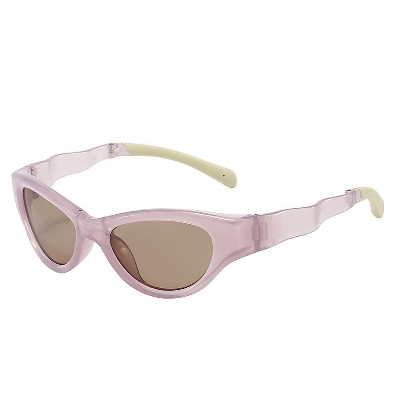 Latest Retro Cat Eye Foldable Female Sunglasses Millennium Style Unique Jelly Color Contrast Design Fashionable Male Sun Eyewear UV Protection 400 as picture
Latest Retro Cat Eye Foldable Female Sunglasses Millennium Style Unique Jelly Color Contrast Design Fashionable Male Sun Eyewear UV Protection 400 as picture