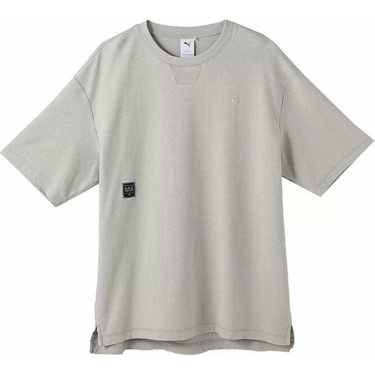 Puma Comfortable Fashionable Breathable Logo Solid Color Short Sleeve T-Shirt Unisex Tops Gray 629384-09 M
Puma Comfortable Fashionable Breathable Logo Solid Color Short Sleeve T-Shirt Unisex Tops Gray 629384-09 M