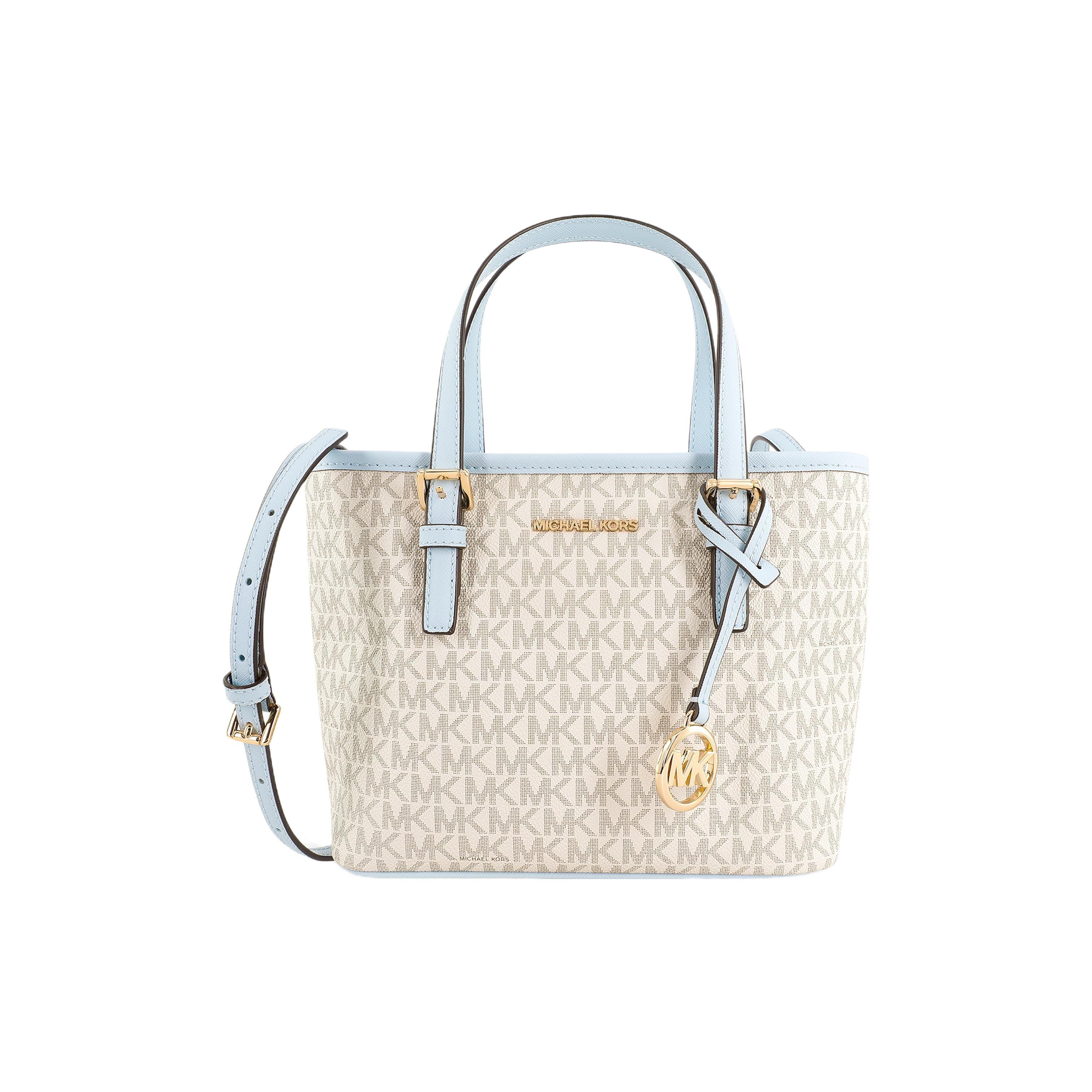 Michael Kors Classic Monogram Zip Closure Canvas And Leather Shoulder Tote Bag Women Handbags White Blue 35T9GTVT0B-VISTA-BLUE-MULTI Basic Set (Bag+Dust Bag)
Michael Kors Classic Monogram Zip Closure Canvas And Leather Shoulder Tote Bag Women Handbags White Blue 35T9GTVT0B-VISTA-BLUE-MULTI Basic Set (Bag+Dust Bag)