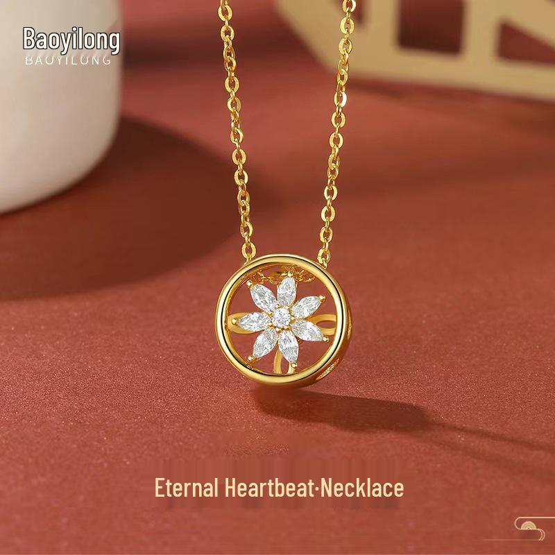 Eternal Heartbeat S925 Silver Flower Necklace for Women - Exclusive, Luxurious, and Elegant Clavicle Chain Jewelry 925 Silver
Eternal Heartbeat S925 Silver Flower Necklace for Women - Exclusive, Luxurious, and Elegant Clavicle Chain Jewelry 925 Silver