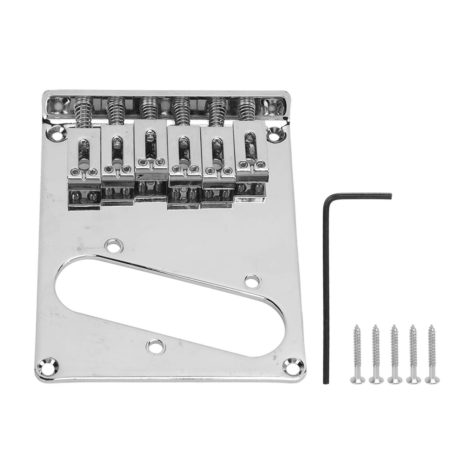 Fixed Guitar Bridge Electric Guitar String Plate Tailpiece Replacement with Mounting Screws
Fixed Guitar Bridge Electric Guitar String Plate Tailpiece Replacement with Mounting Screws