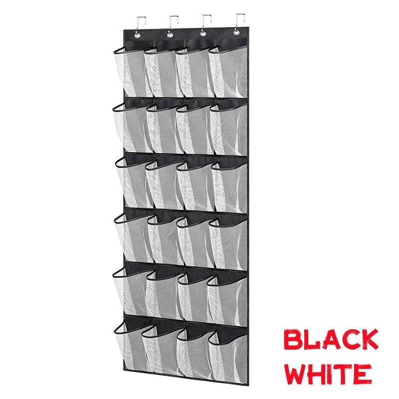 Сетчатая ткань для сортировки обуви, подвесная сумка для хранения над дверью, органайзер для мелочей, сумка-держатель для обуви, тапочек белый/чёрный
Сетчатая ткань для сортировки обуви, подвесная сумка для хранения над дверью, органайзер для мелочей, сумка-держатель для обуви, тапочек белый/чёрный
