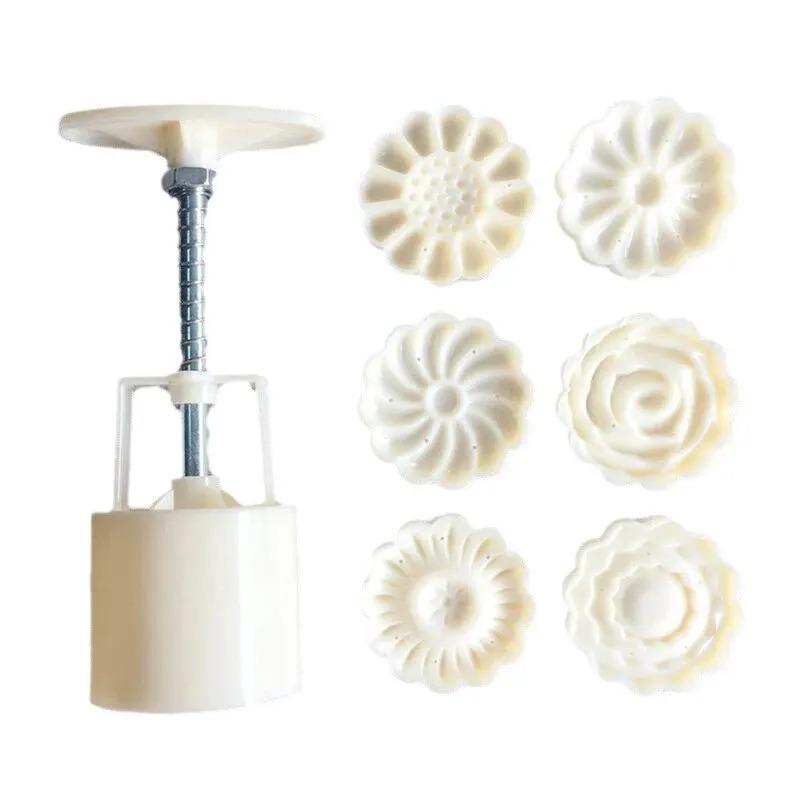 Форма для місячного торта Фестиваль середини осені ручний тиск Flower Moon Cake Mold DIY Hand Mooncake Pressure Fondant Decoration Tools
Форма для місячного торта Фестиваль середини осені ручний тиск Flower Moon Cake Mold DIY Hand Mooncake Pressure Fondant Decoration Tools
