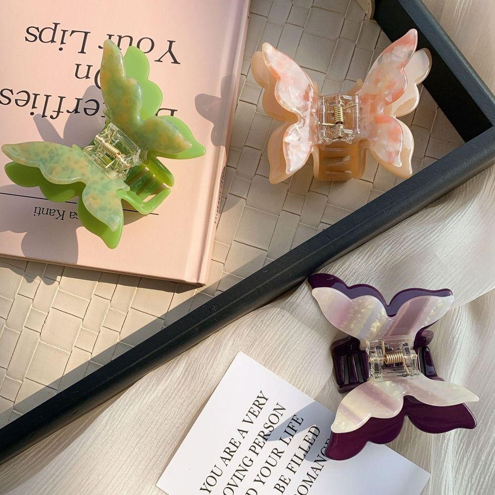Layer Girls Hairpins Hair Clips Shell Women Shark Clip Large Hairgrips Butterfly Acetate Hair Claw
Layer Girls Hairpins Hair Clips Shell Women Shark Clip Large Hairgrips Butterfly Acetate Hair Claw