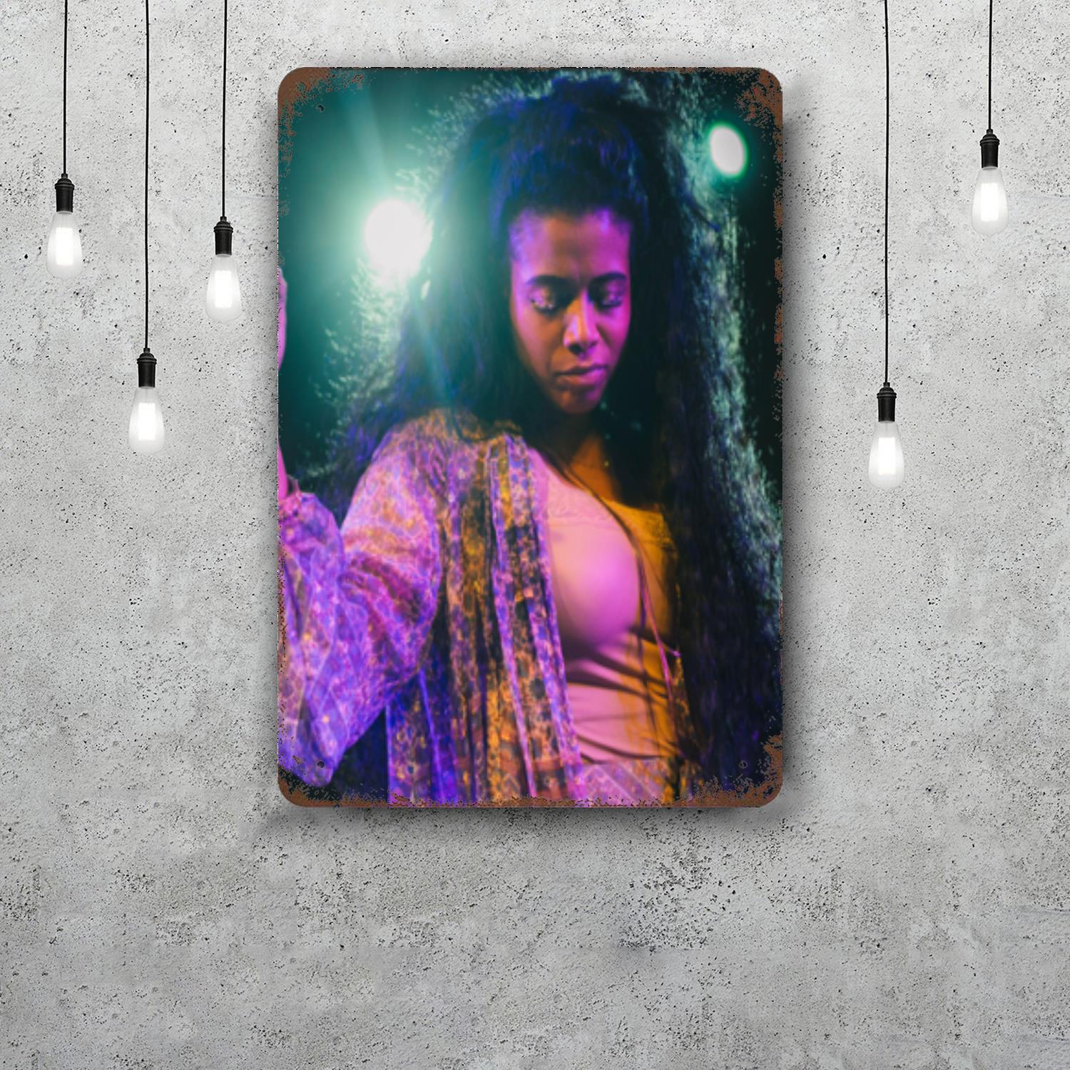 Kelis Retro Vintage Tin Sign Poster Decorative Plaque Metal Plate Wall Decor 20x30cm(7.8x11.8inch)
Kelis Retro Vintage Tin Sign Poster Decorative Plaque Metal Plate Wall Decor 20x30cm(7.8x11.8inch)