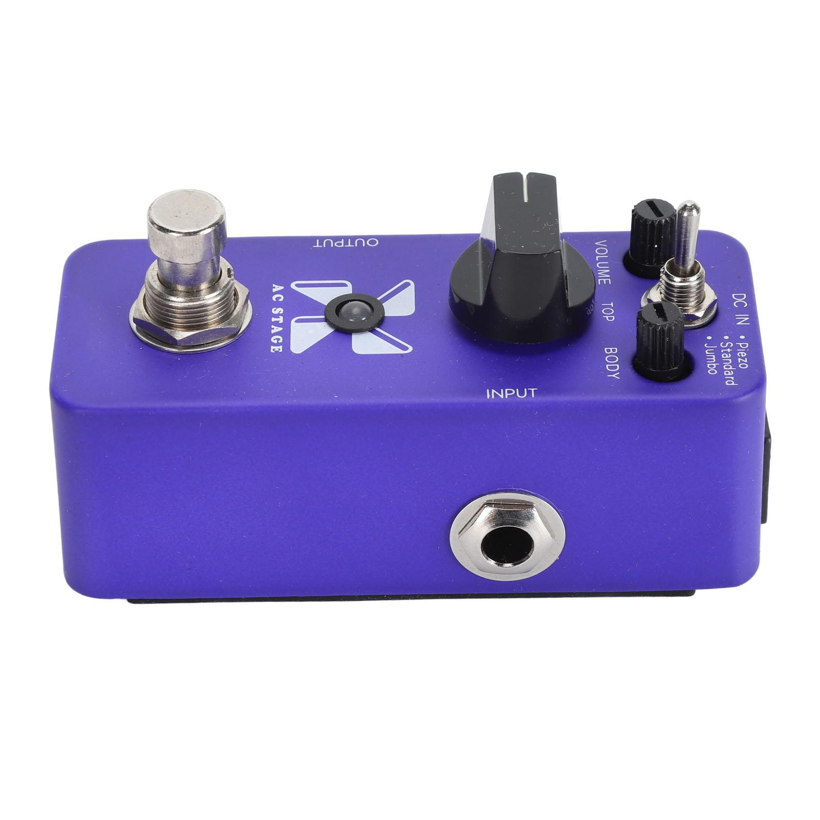 Педаль электрических эффектов из алюминиевого сплава синего цвета Piezo Standard Jumbo Guitar Effects Pedal для
Педаль электрических эффектов из алюминиевого сплава синего цвета Piezo Standard Jumbo Guitar Effects Pedal для